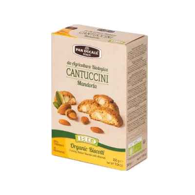 Organski Cantuccini (od integralnog pšeničnog brašna) sa bademima