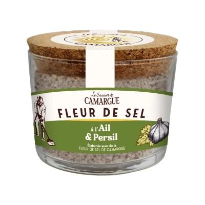 Organska mešavina začina (beli luk i peršun) i cvetne morske soli 130g