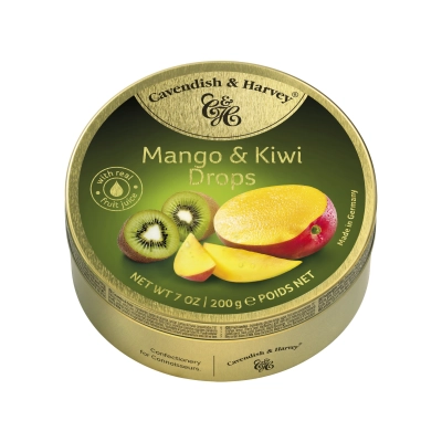 Tvrde bombone sa ukusima manga i kivija 200g