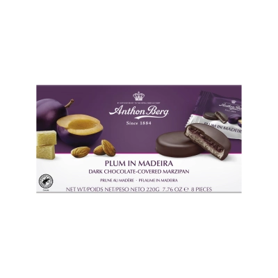 Čokoladni desert sa marzipanom,šljivom i madeira vinom 220g