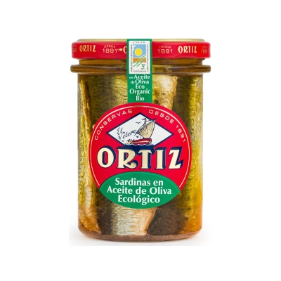 Sardina u organskom ekstra devičanskom maslim ulju 190g