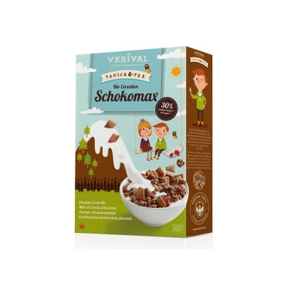 Organski Crunchy čoko sa suvim jagodama 350g